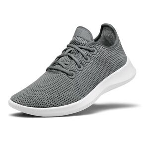 Allbirds Mist Grey White Sole TR Tree Runner Mesh Running Sneaker Tennis Shoes 8